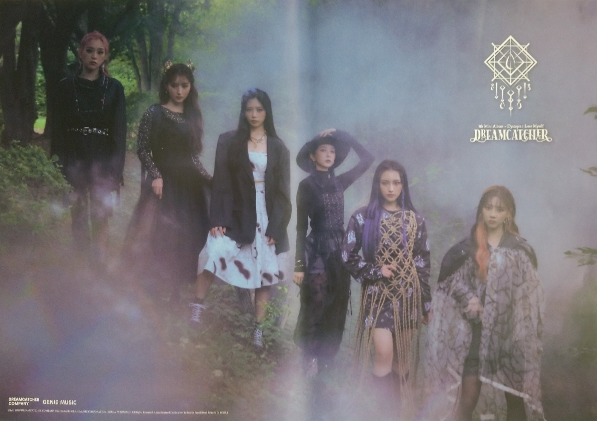 DREAMCATCHER 5th Mini Album Dystopia : Lose Myself Official Poster - Photo Concept 1