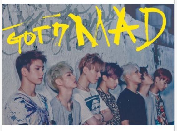 Got7 Mini Album - Mad (Horizontal Version) – Choice Music LA