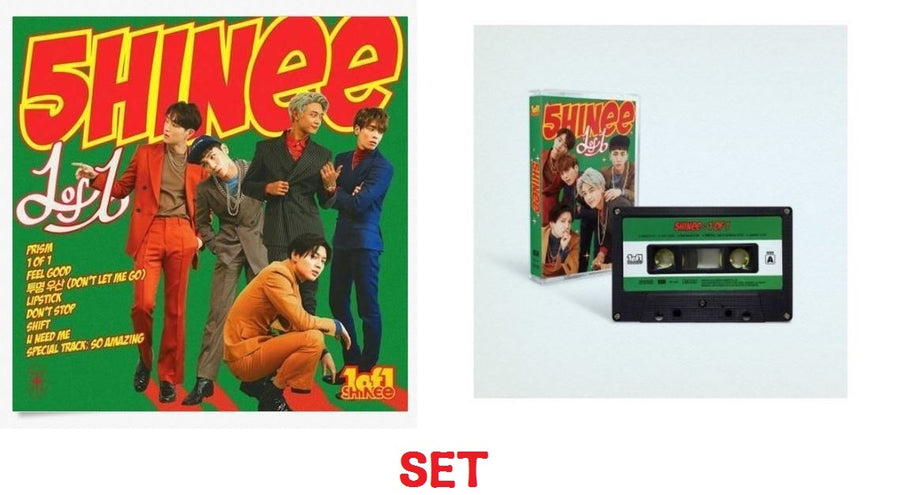 샤이니 SHINEE VOL 5 [1 OF 1] CD+[LIMITED VERSION] SHINEE 5TH ALBUM  VOL 5 - 1 OF 1 CASSETTE TAPE