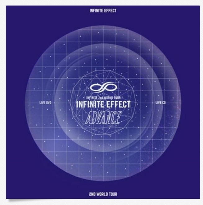  인피니트INFINITE-[EFFECT ADVANCE LIVE] 2 DVD+2 CD