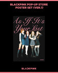 블랙핑크 BLACKPINK POP-UP STORE POSTER SET (Version 1)