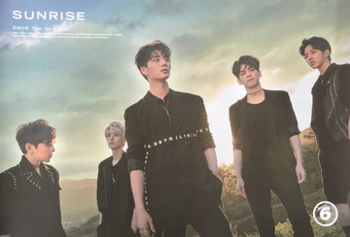 DAY6 1st Album Sunrise Official Poster - Photo Concept 1 – Choice