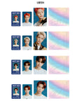 NCT 127 Beyond LIVE Goods - ID Card + Light Stick Deco Sticker Set