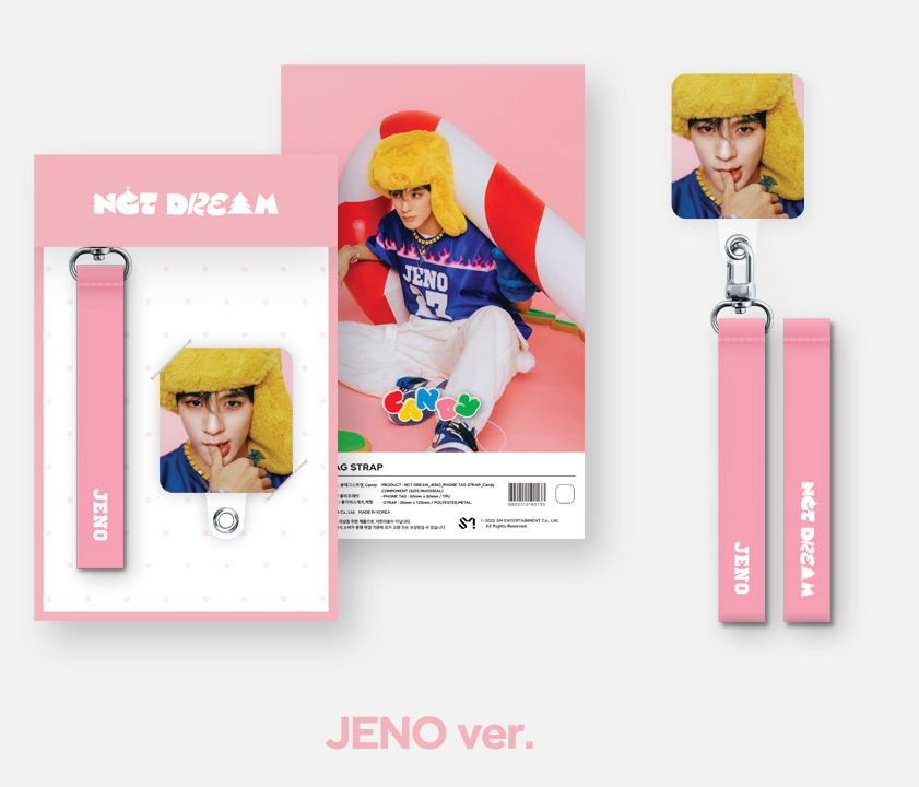 NCT Dream Candy Official Merchandise - Phone Tag Strap