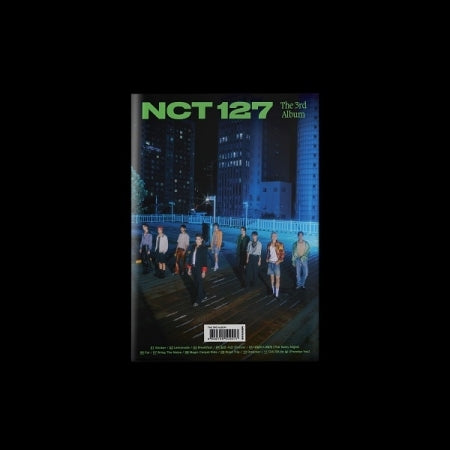 NCT NCT127 3rd Album Sticker Sticky Version Official Photocard Postcard  Sticker