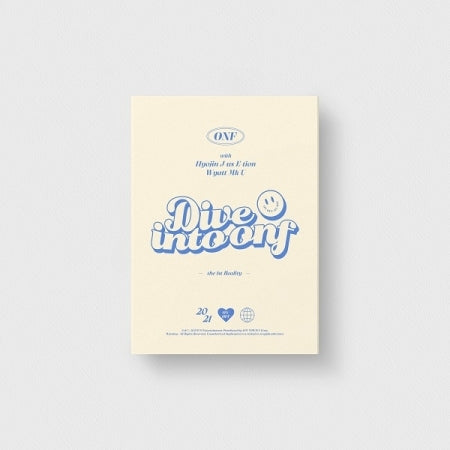 ONF  「dive into ONF」  DVD ONF - The 1st Reality Dive Into ONF DVD – Choice Music LA