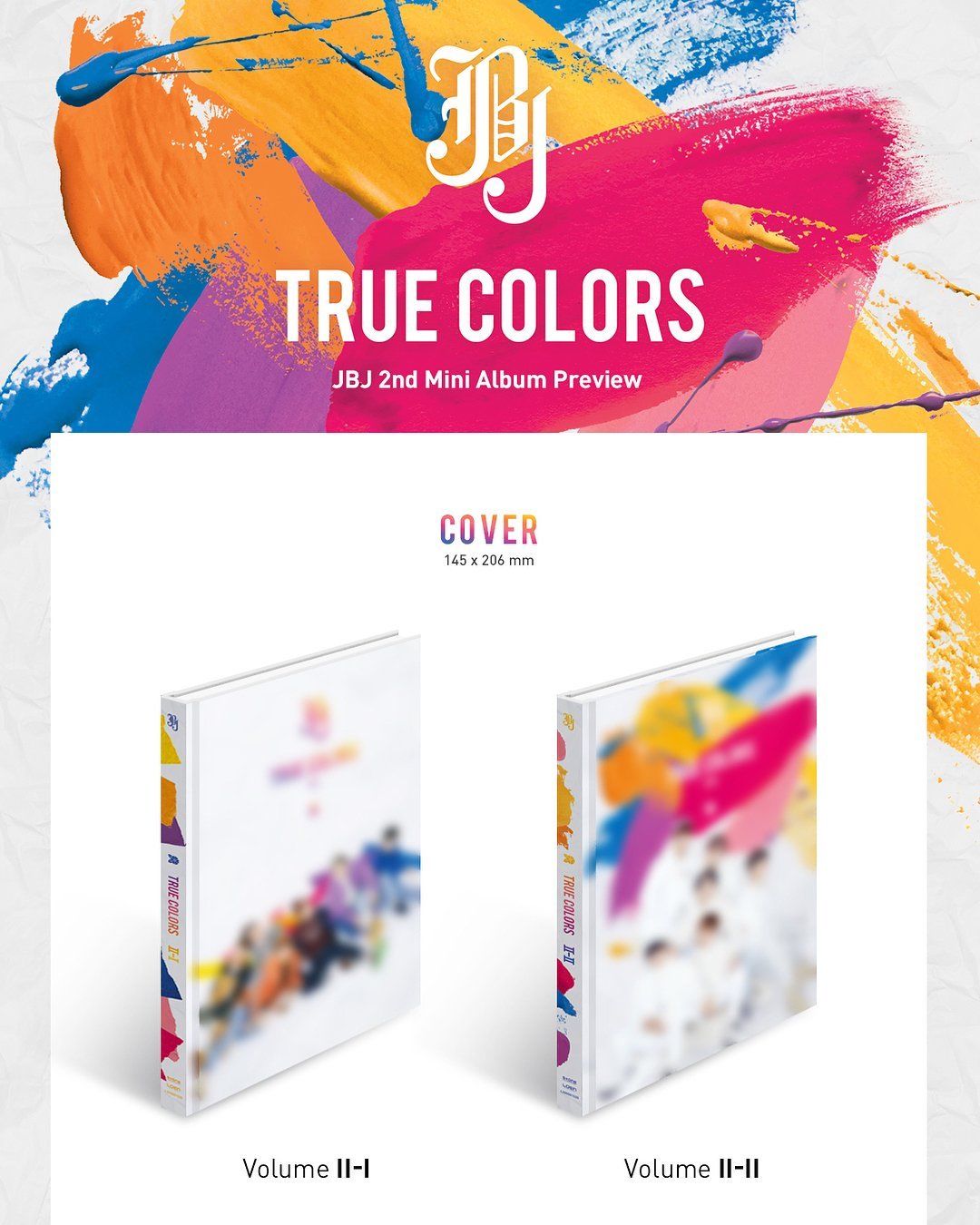 JBJ 2nd Mini Album - True Colors – Choice Music LA