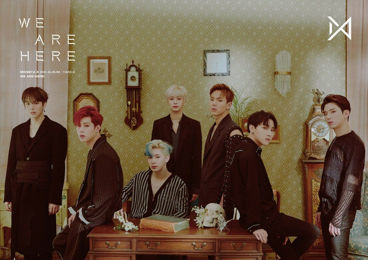 Monsta X 2nd Album Take.2 [We Are Here] Official Poster - Photo