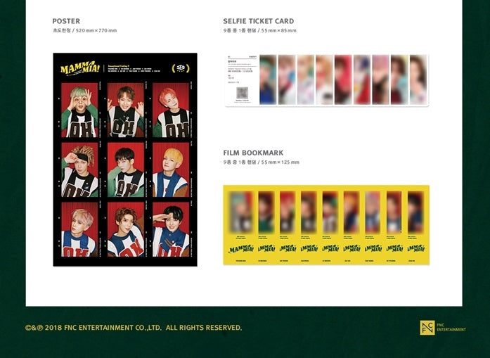 SF9 4th Mini Album - Mamma Mia! (Special Edition) – Choice Music LA
