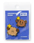 BT21 Official Merchandise- Universtar Badge Set