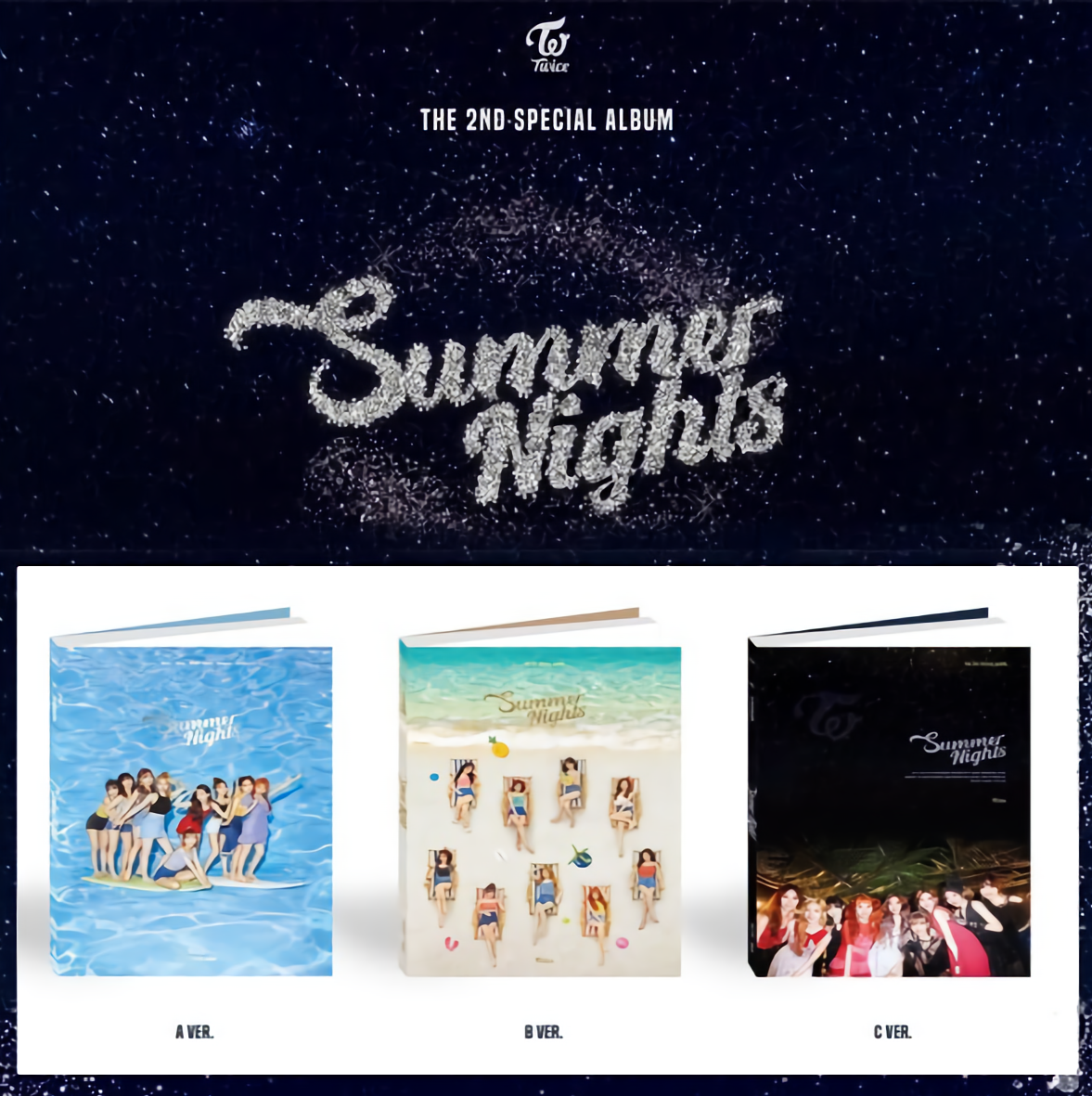 TWICE - Summer Nights Mini Album Concept Teasers