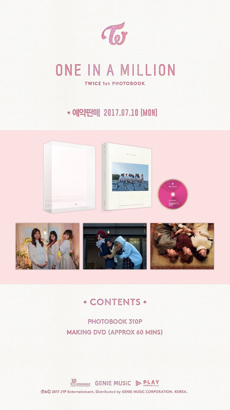 Twice 1st Photobook One In A Million – Choice Music LA