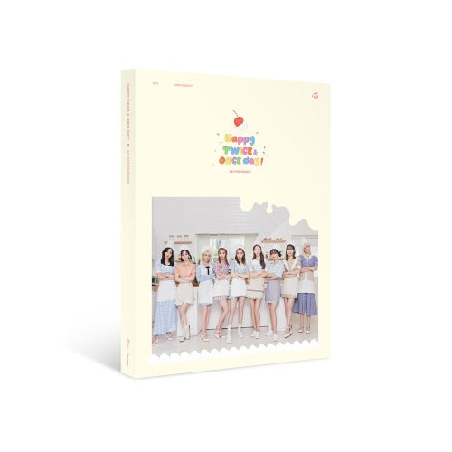 TWICE 2nd Album - EYES WIDE OPEN STORY ver. Photobook + Message Card +  Lyric Poster + Sticker + Photocards