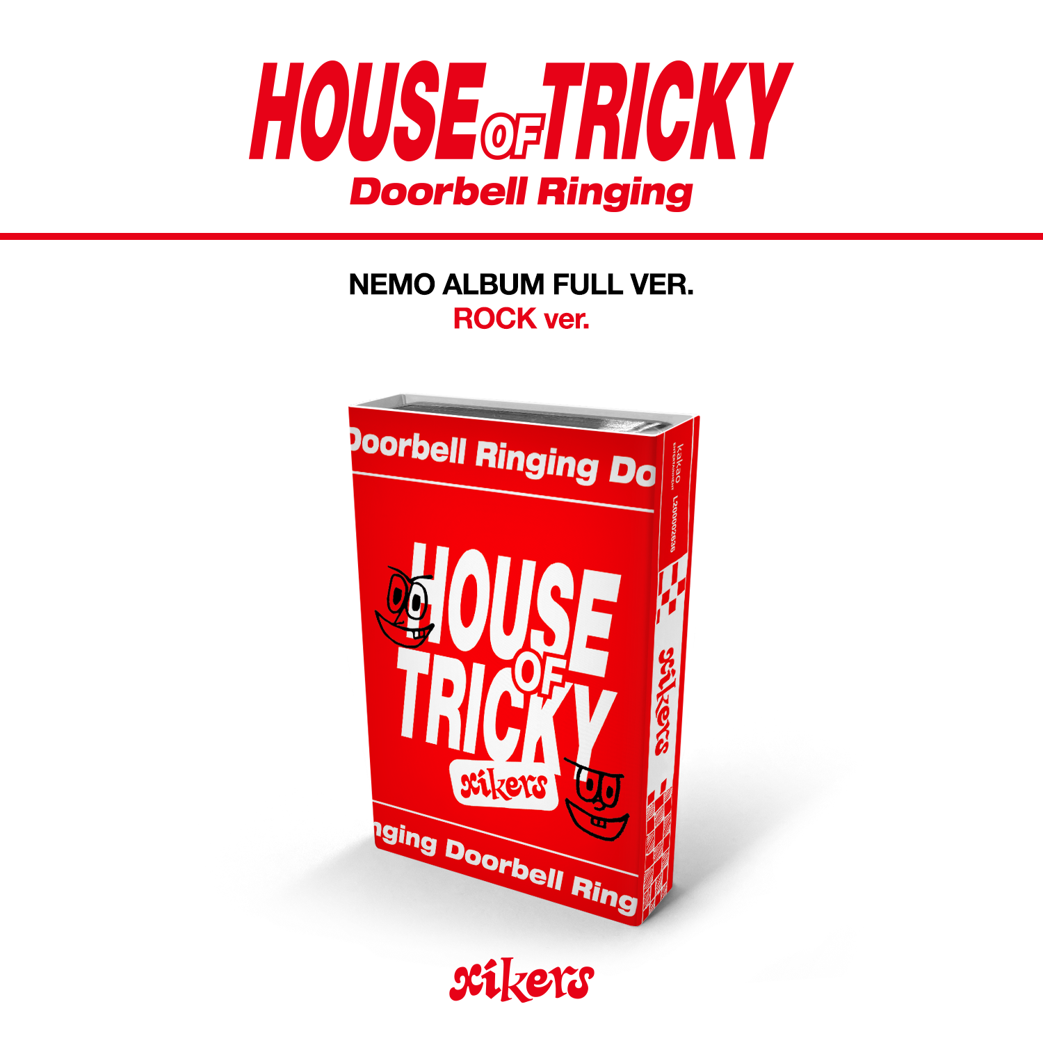 xikers 1st Mini Album - HOUSE OF TRICKY : Doorbell Ringing (Rock