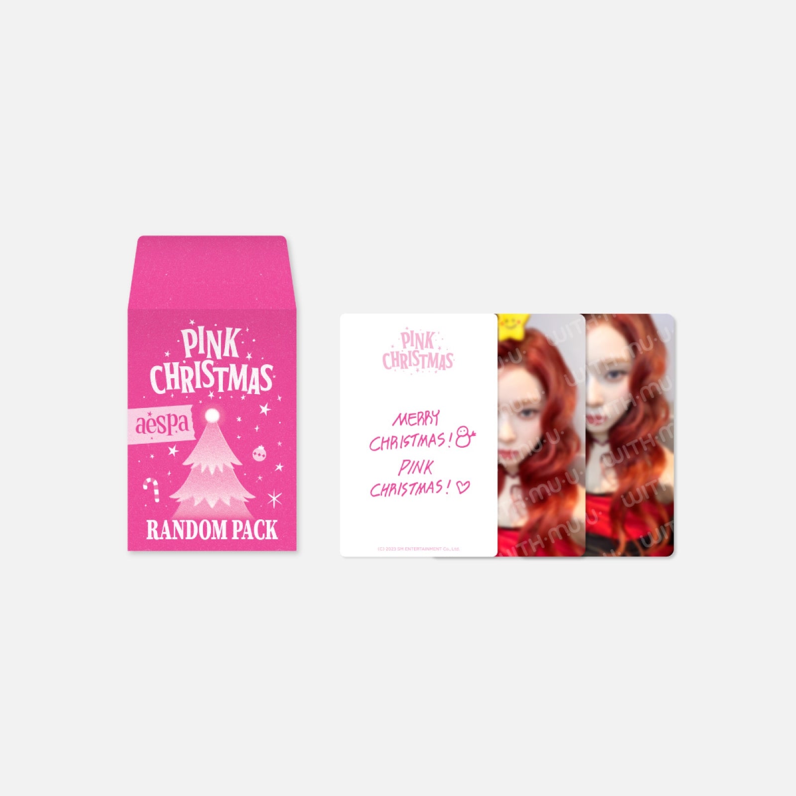 2023 Pink Christmas Official Merchandise - Random Photocard Pack