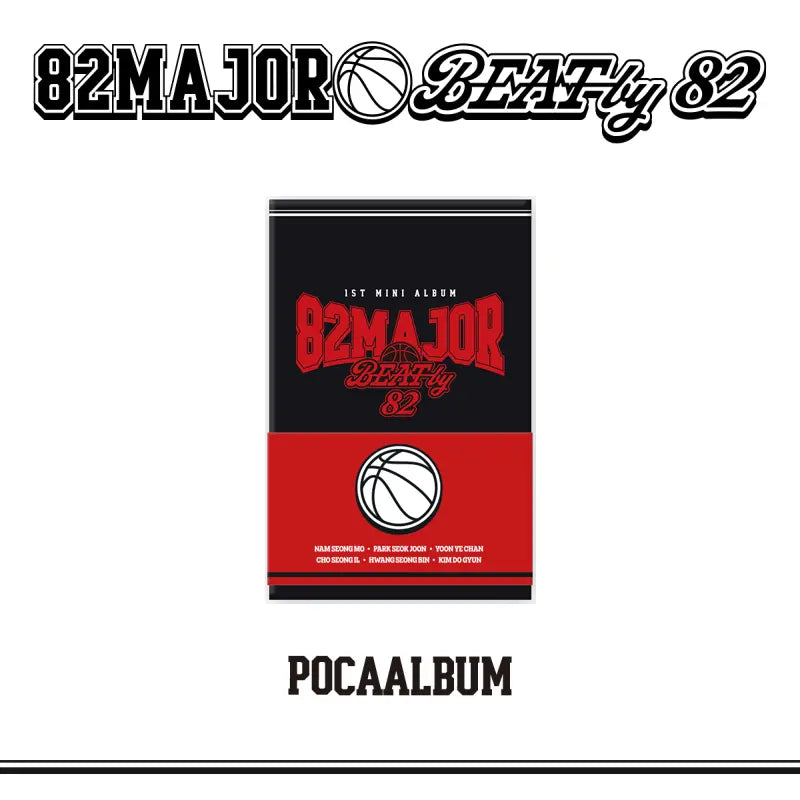 82MAJOR 1st Mini Album - BEAT by 82 (Poca Album)