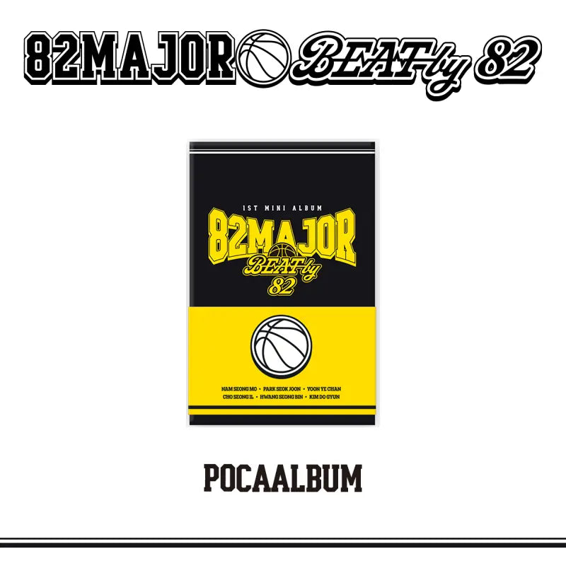 82MAJOR 1st Mini Album - BEAT by 82 (Poca Album)