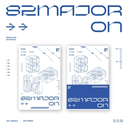 82MAJOR 1st Single Album - ON (Poca Album)
