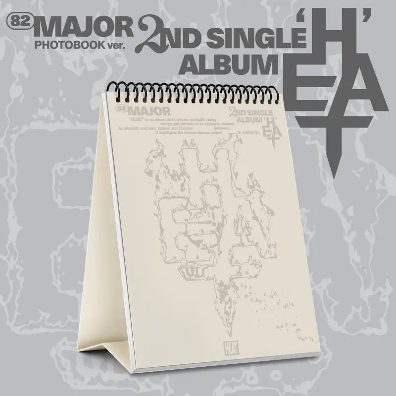 [Pre-Order] 82MAJOR 2nd Single Album - HEAT (Photobook Ver.)