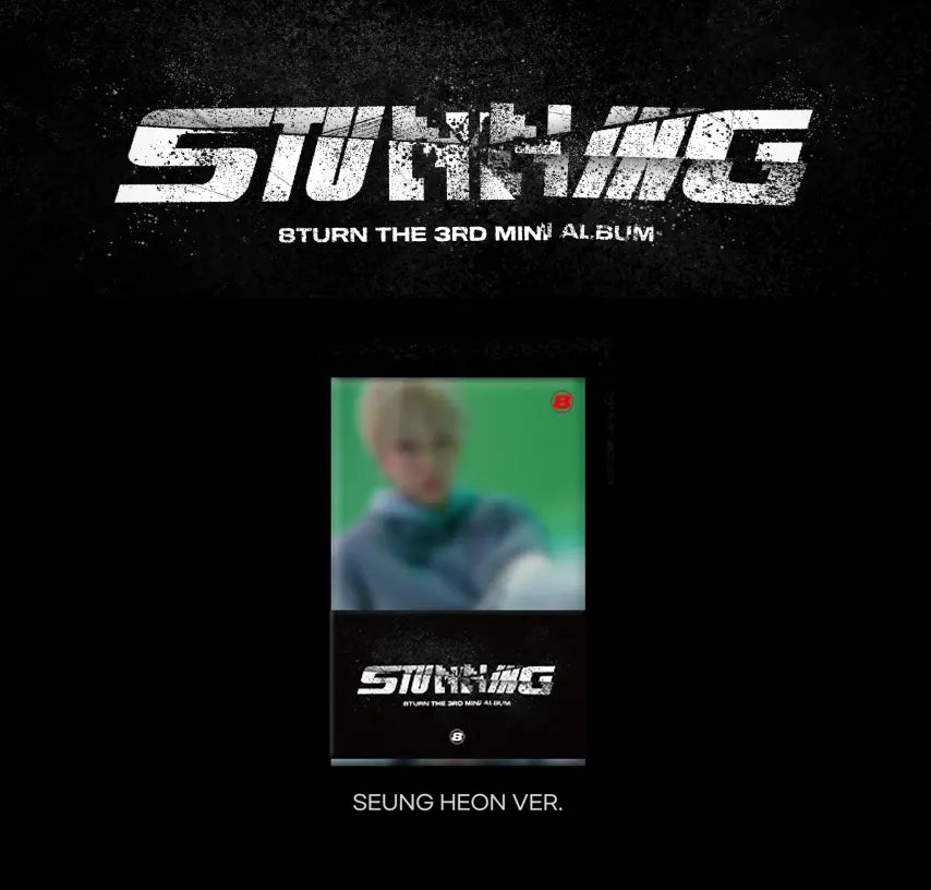 8TURN 3rd Mini Album - STUNNING (Poca Album)