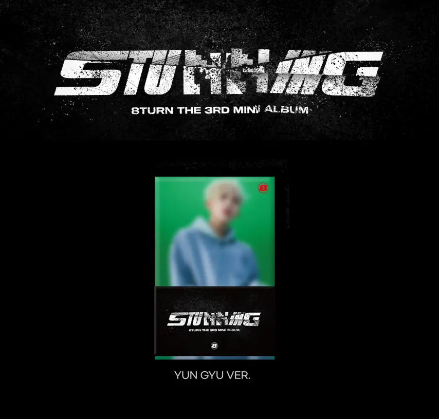8TURN 3rd Mini Album - STUNNING (Poca Album)