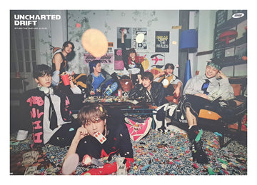 8TURN 2nd Mini Album UNCHARTED DRIFT Official Poster - Photo Concept Drift