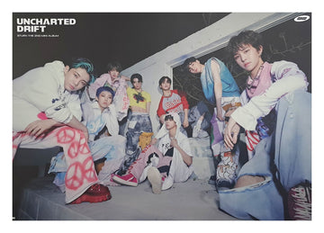 8TURN 2nd Mini Album UNCHARTED DRIFT Official Poster - Photo Concept Uncharted