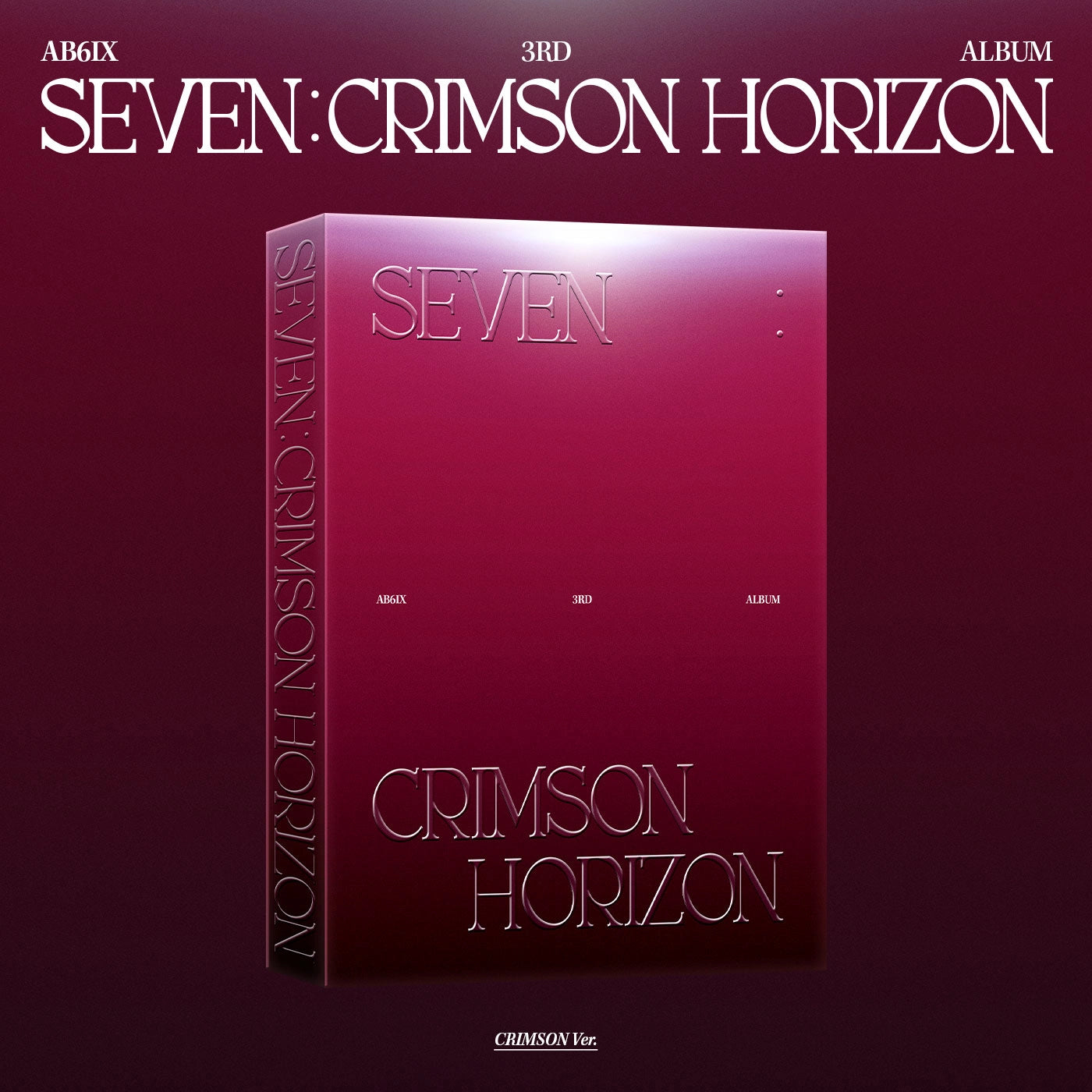 AB6IX 3rd Album - SEVEN : CRIMSON HORIZON (Photobook Ver.)