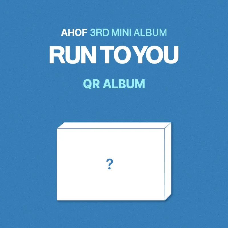 [Pre-Order] AHOF 3rd Mini Album - RUN TO YOU (QR Album Ver.)