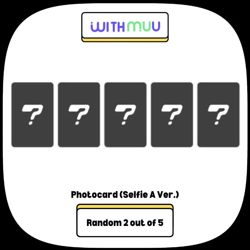[Pre-Order] ALLDAY PROJECT 2nd EP Album - CRASH (Complete Ver.) + WITHMUU Photocard