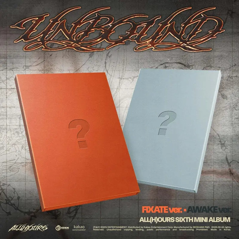 [Pre-Order] ALL (H)OURS 6th Mini Album - UNBOUND