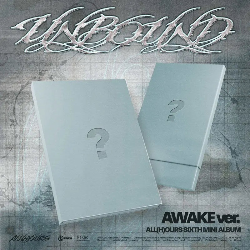 [Pre-Order] ALL (H)OURS 6th Mini Album - UNBOUND