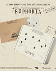 ALPHA DRIVE ONE 1st Mini Album - EUPHORIA (Star Road Ver.) + APPLEMUSIC Photocard