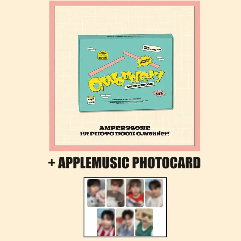 AMPERS&ONE 1st Photobook - [O, Wonder!] + APPLEMUSIC Photocard