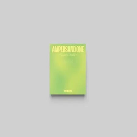 AMPERS&ONE 1st Single Album - AMPERSAND ONE