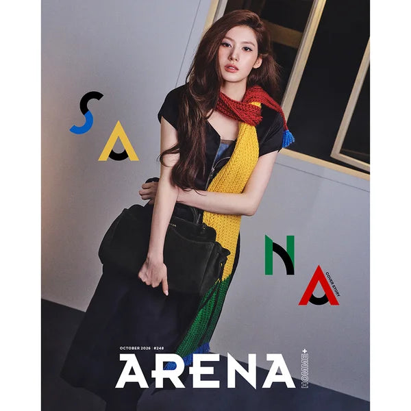 [Pre-Order] ARENA HOMME+ Magazine 2026-10 [Cover : TWICE Sana]