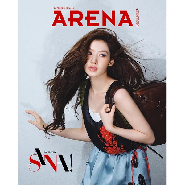 [Pre-Order] ARENA HOMME+ Magazine 2026-10 [Cover : TWICE Sana]