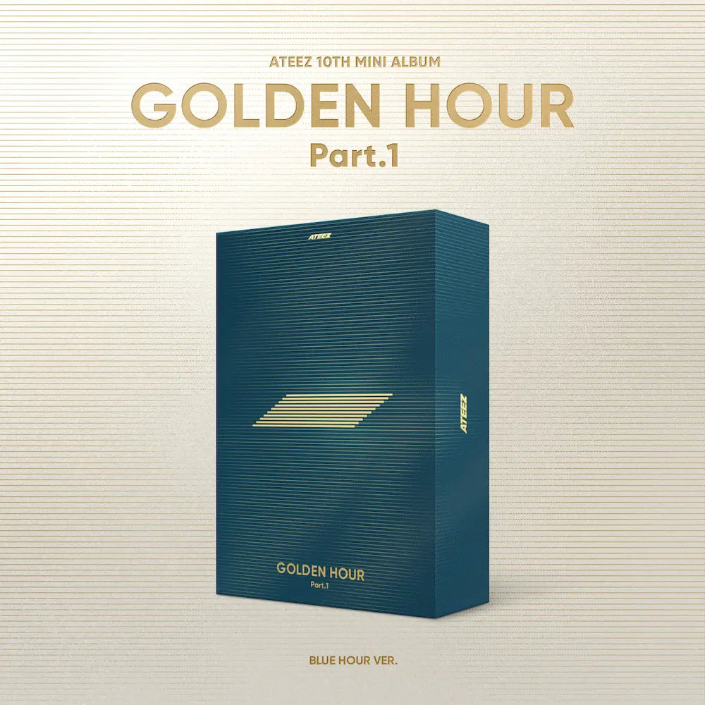 ATEEZ 10th Mini Album - GOLDEN HOUR : Part.1 + Photocard