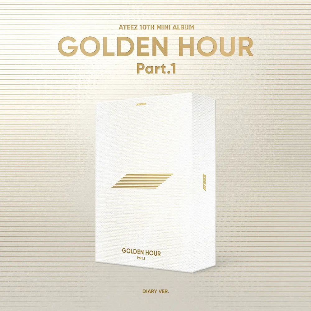 ATEEZ 10th Mini Album - GOLDEN HOUR : Part.1 + Photocard