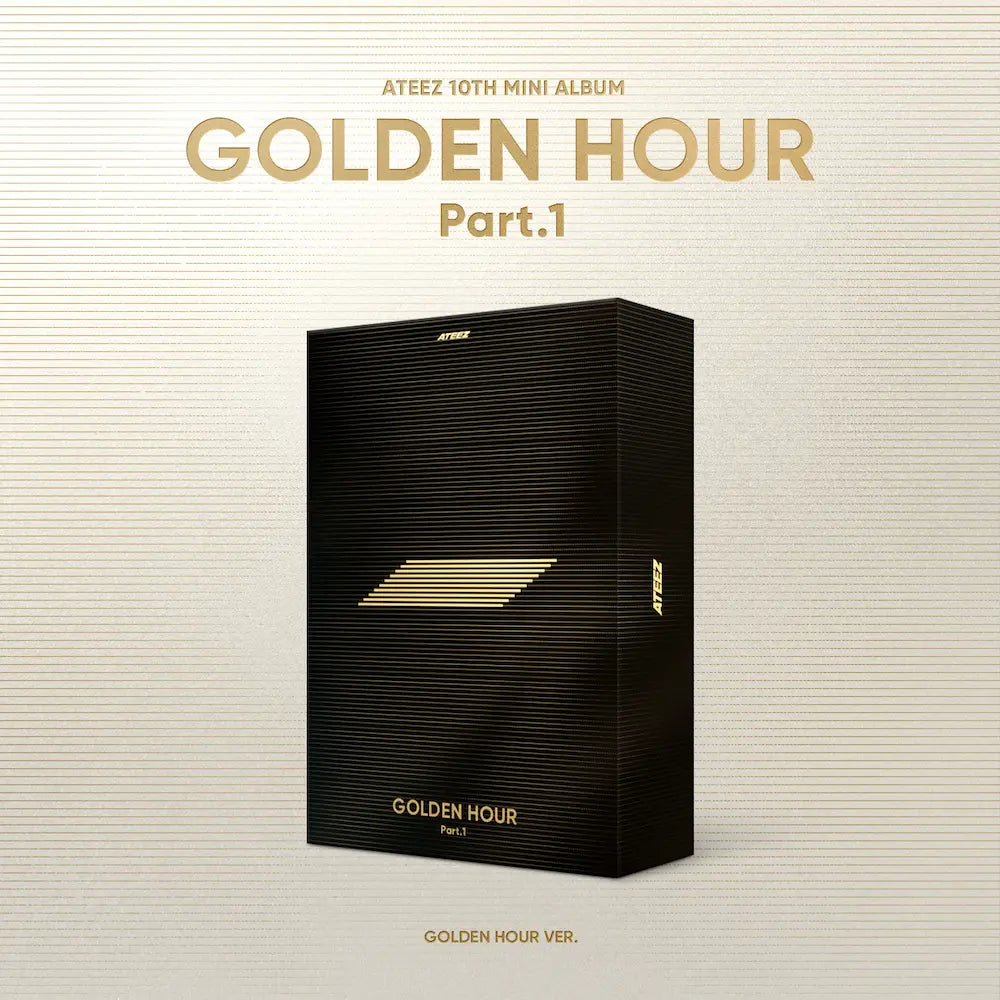 ATEEZ 10th Mini Album - GOLDEN HOUR : Part.1 + Photocard