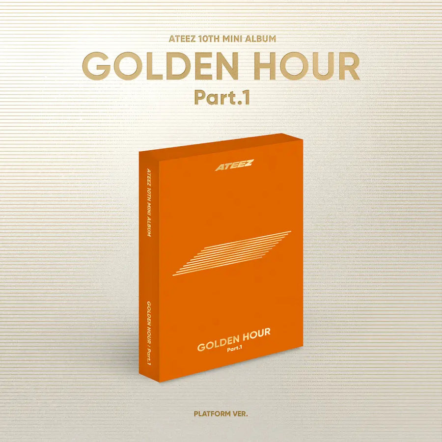 [Pre-Order] ATEEZ 10th Mini Album - GOLDEN HOUR : Part.1 (Platform Ver.)