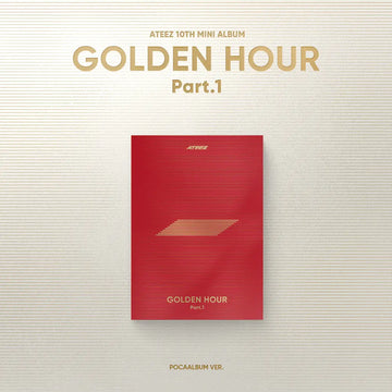 [Pre-Order] ATEEZ 10th Mini Album - GOLDEN HOUR : Part.1 (Poca Album)