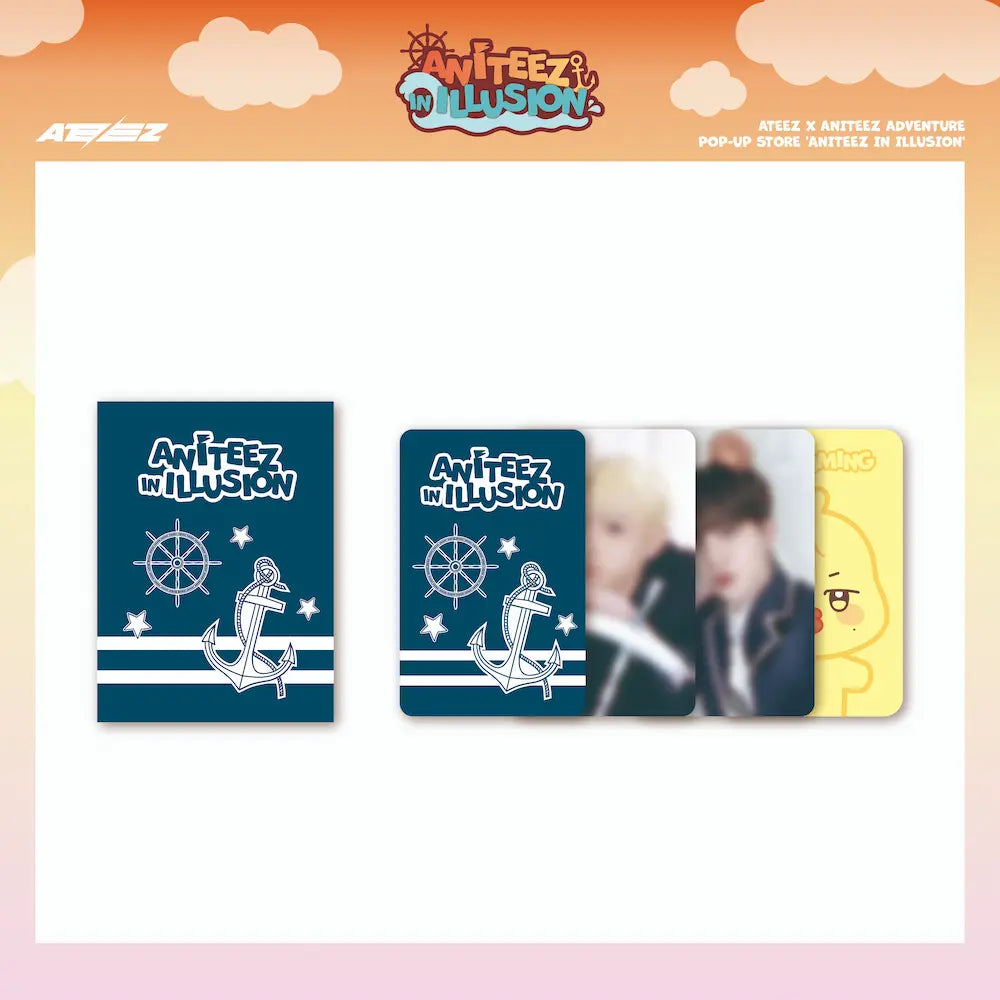 ATEEZ : ANITEEZ IN ILLUSION Official Merchandise - Random Trading Card