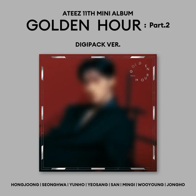 ATEEZ 11th Mini Album - GOLDEN HOUR : Part.2 (Digipack Ver ATEEZ 11th Mini Album - GOLDEN HOUR : Part.2 (Digipack Ver