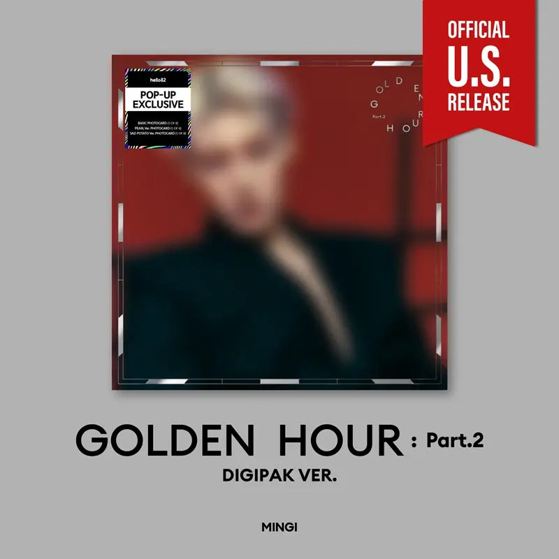 ATEEZ 11TH MINI ALBUM - GOLDEN HOUR : Part.2 (DIGIPACK VER