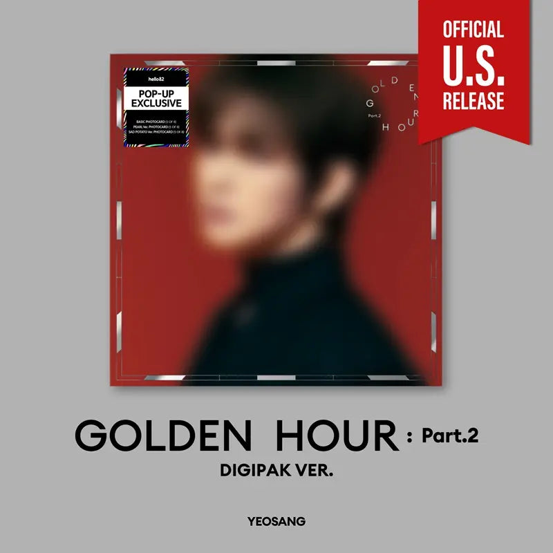 ATEEZ 11th Mini Album - GOLDEN HOUR : Part.2 (Digipack Ver ATEEZ 11th Mini Album - GOLDEN HOUR : Part.2 (Digipack Ver