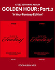 ATEEZ 12th Mini Album - GOLDEN HOUR : Part.3 (Poca Album) (In Your Fantasy Edition)