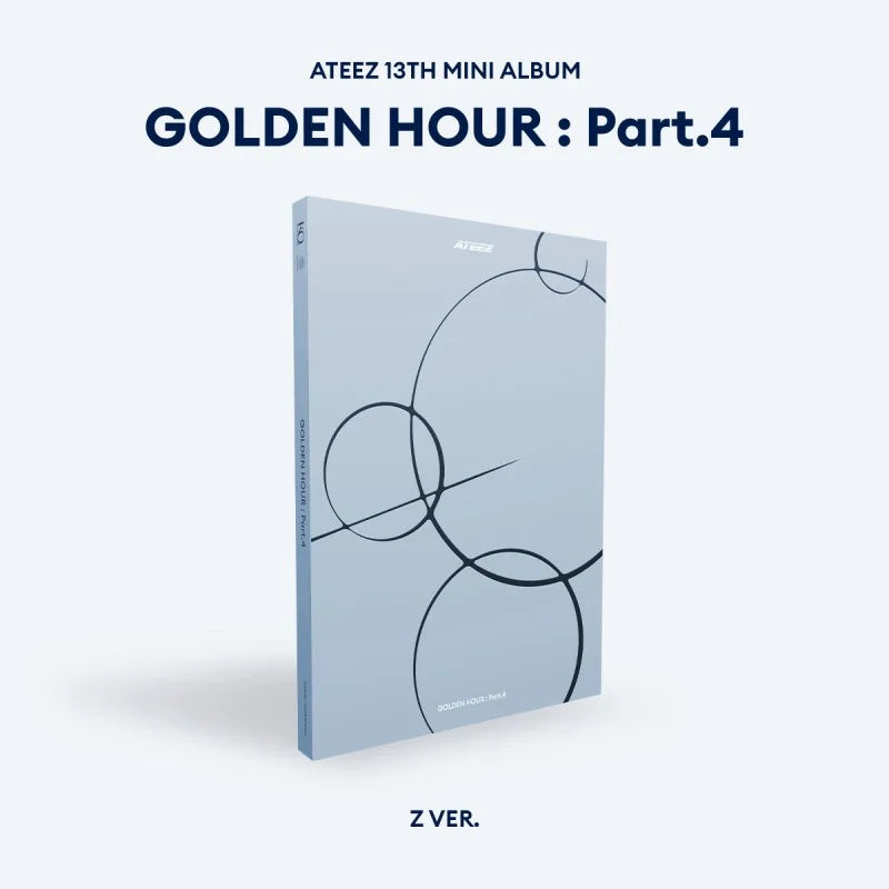 ATEEZ 13th Mini Album - GOLDEN HOUR : Part 4 + TOKTOQ Photocard ATEEZ 13th Mini Album - GOLDEN HOUR : Part 4 + TOKTOQ Photocard