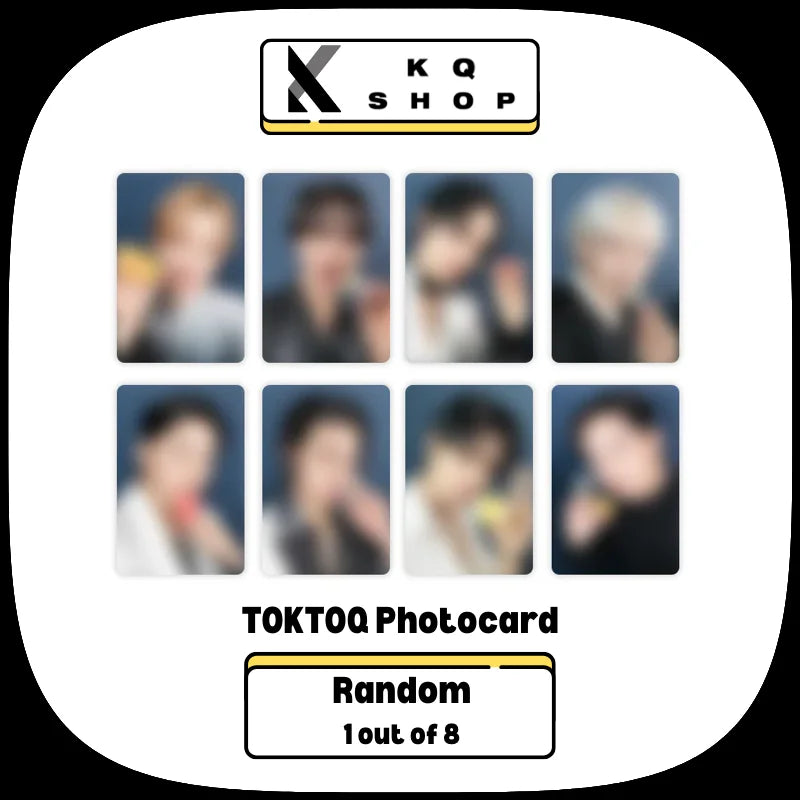 ATEEZ TOKTOQ KQ ユニット トレカ4枚セット【コンプリート】 ATEEZ TOKTOQ トレカ ユニット 4種セット 【公式通販】