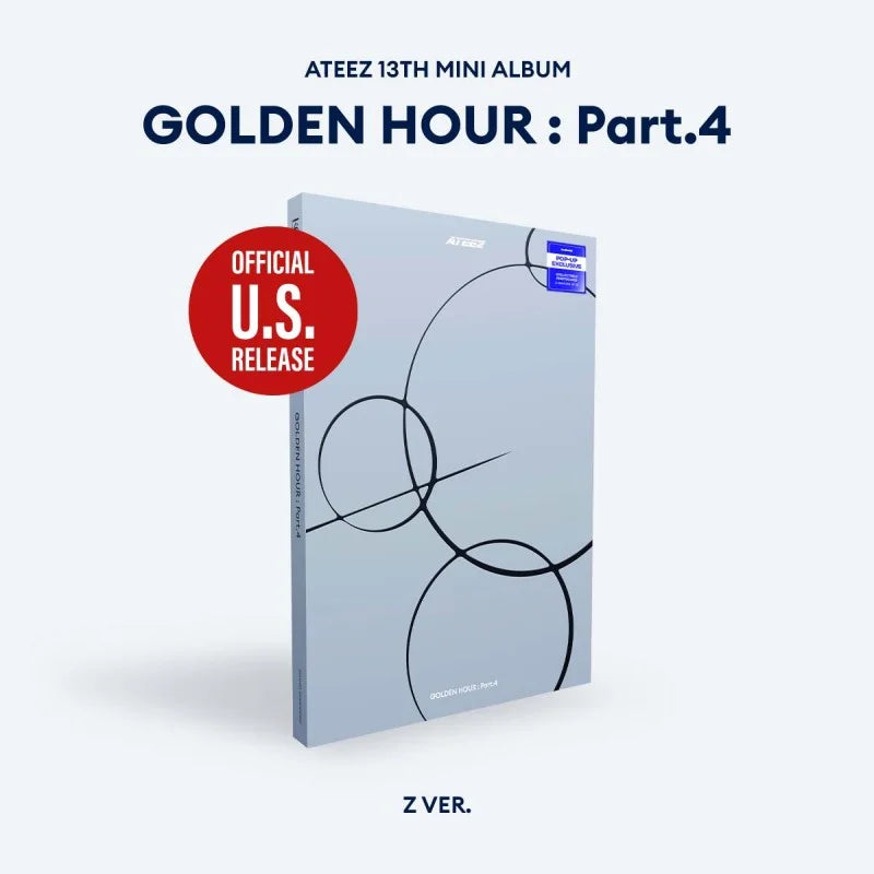 ATEEZ 13th Mini Album - GOLDEN HOUR : Part 4 (hello82 POP-UP